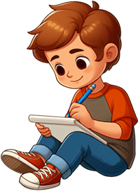 Children's book editing and proofreading illustration